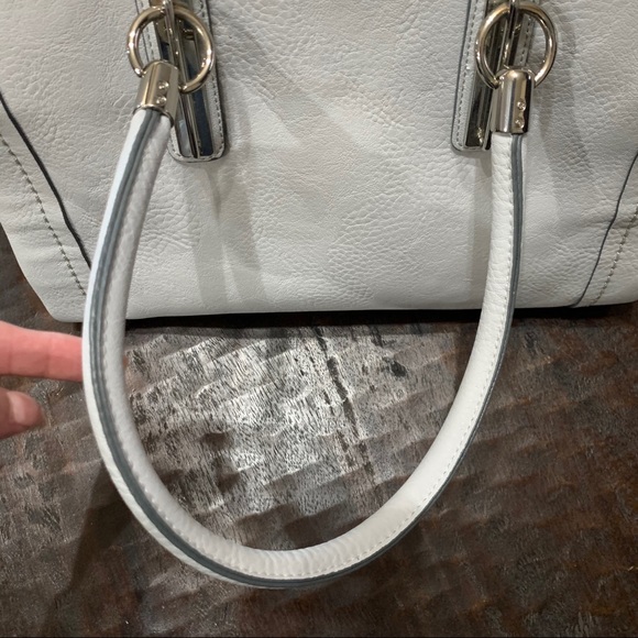 🥳HP🥳Charming Charlie light gray satchel bag - Picture 10 of 15